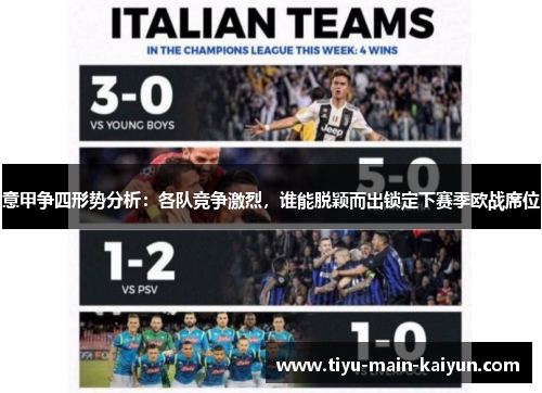 意甲争四形势分析：各队竞争激烈，谁能脱颖而出锁定下赛季欧战席位